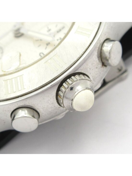 Cartier Watch Must 21 Chronoscaph SM SS Rubber Chronograph White main image 11
